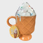 Ice Cream Mug and Sock Set