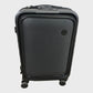 Nere Stori Front Open Cabin Suitcase - Black