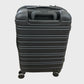 Nere Stori Front Open Cabin Suitcase - Black