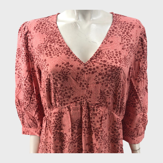 Pink Branded Printed Tunic