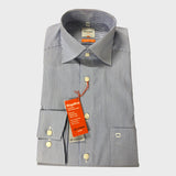 Olymp Luxor Blue Striped Shirt