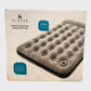 Hi-Gear Deluxe Double Flock Airbed with Pump