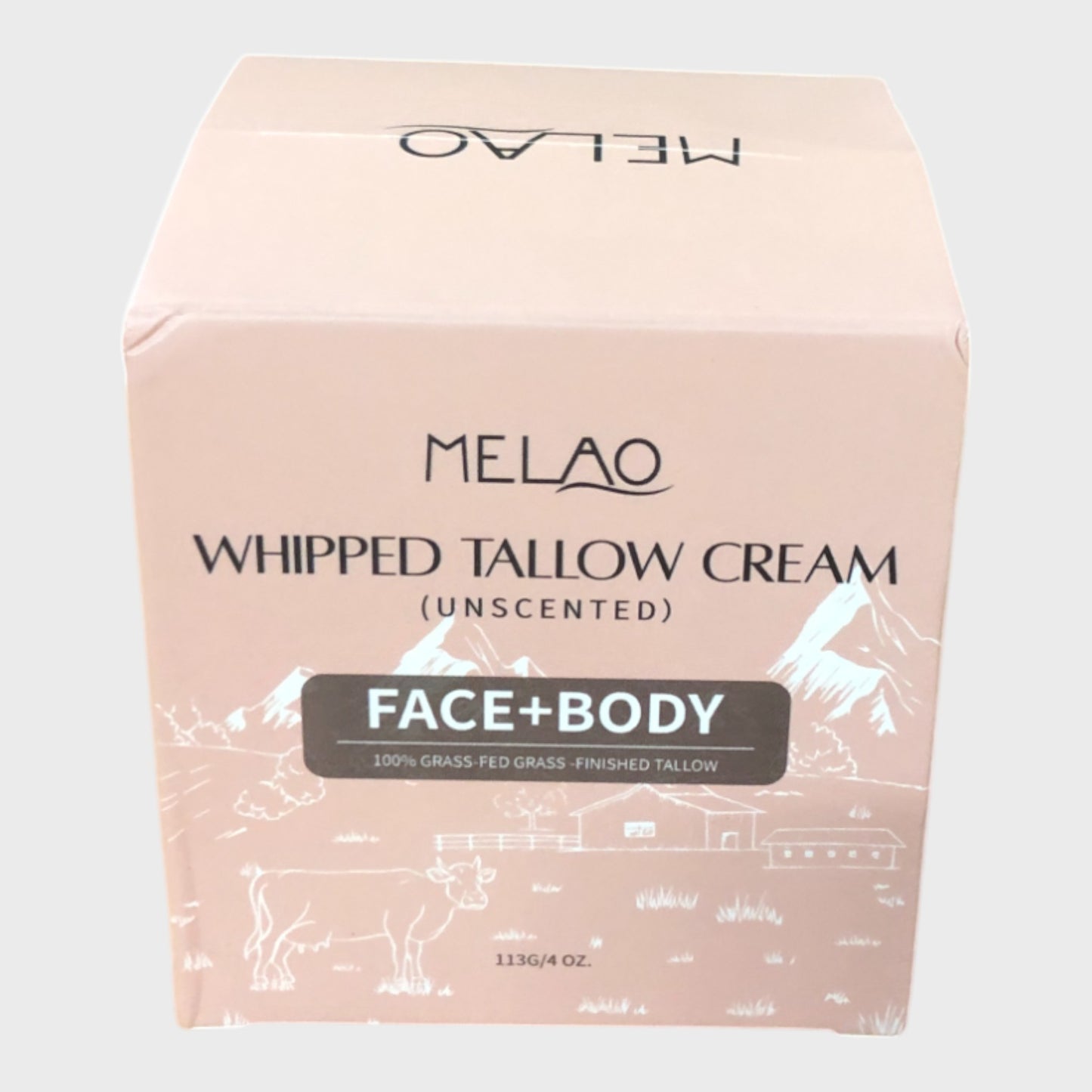 Unscented Whipped Tallow Face & Body Cream - 113g