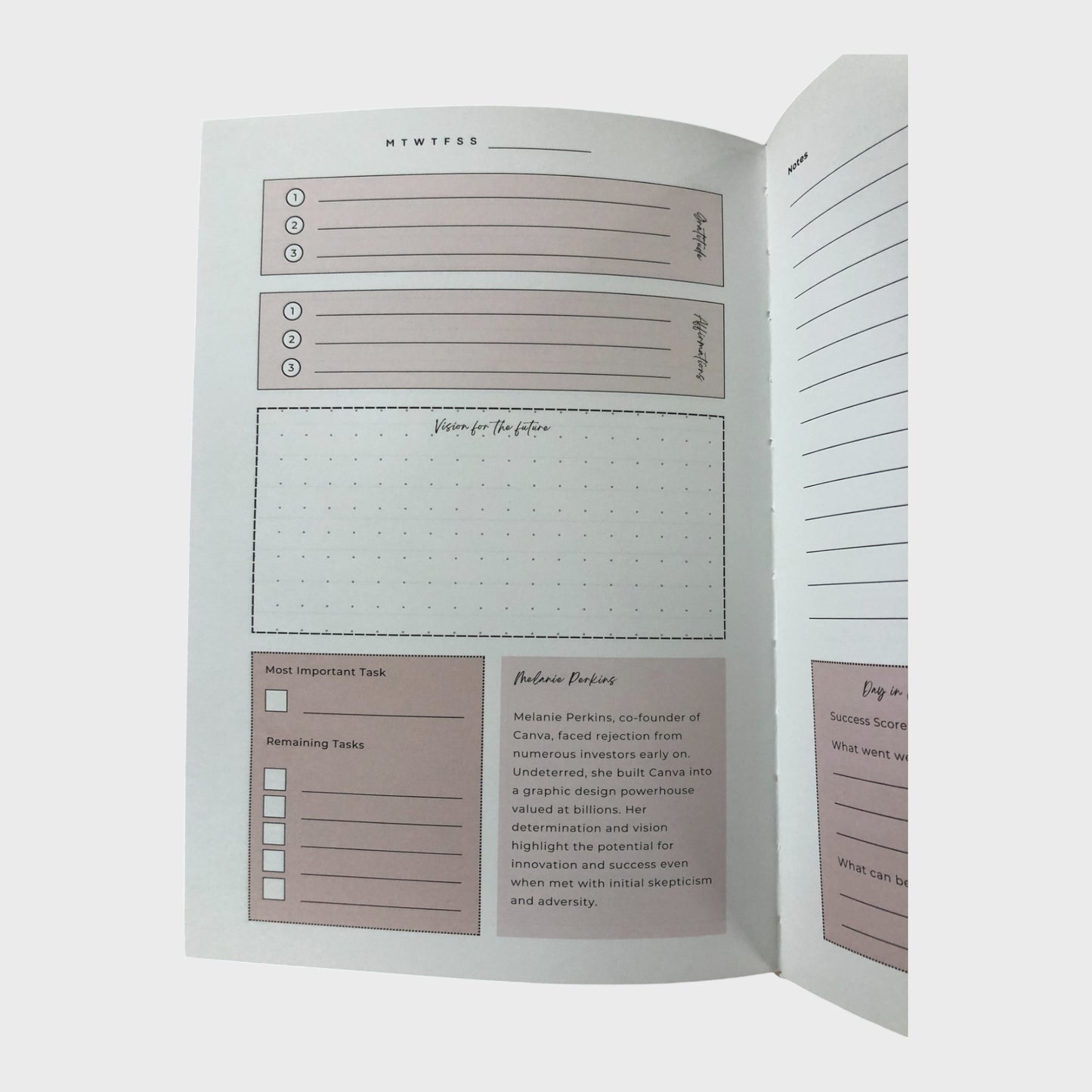 The Successful Habits Hardback Journal