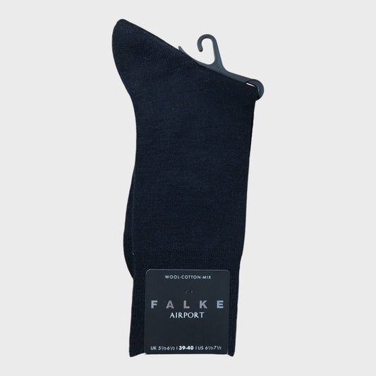 Falke Merino Wool Blend Navy Socks - Set of Four