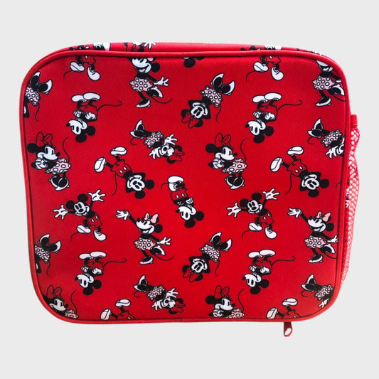 Red Mickey and Minnie Lunch Bag