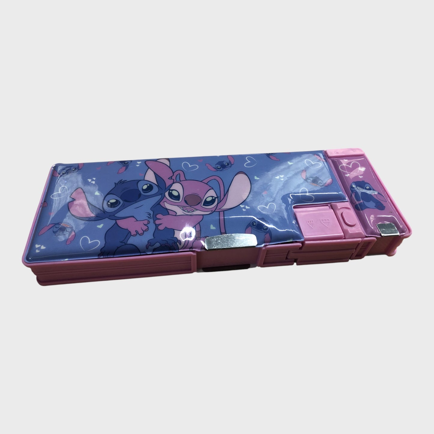 Stitch and Angel Pencil Case