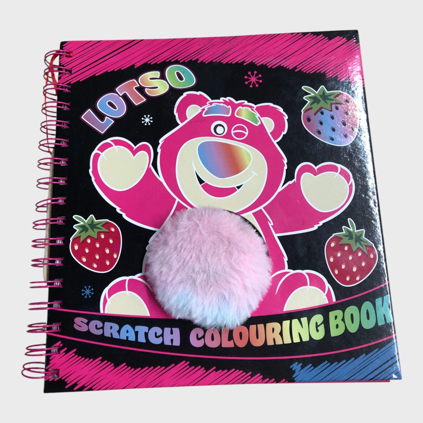 Toy Story Lotso Scratch Colouring Book