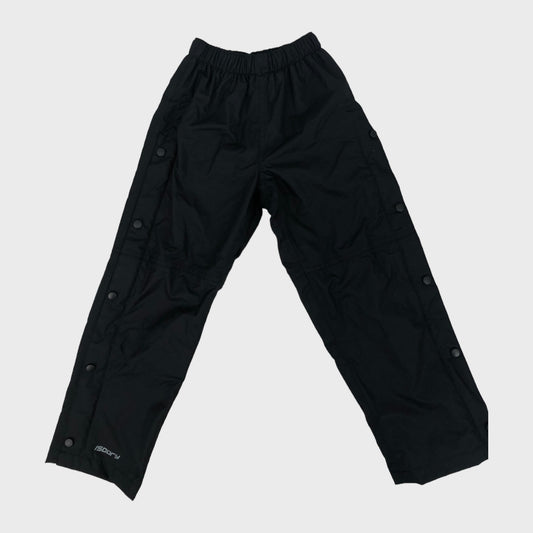 Black Branded Waterproof Trousers
