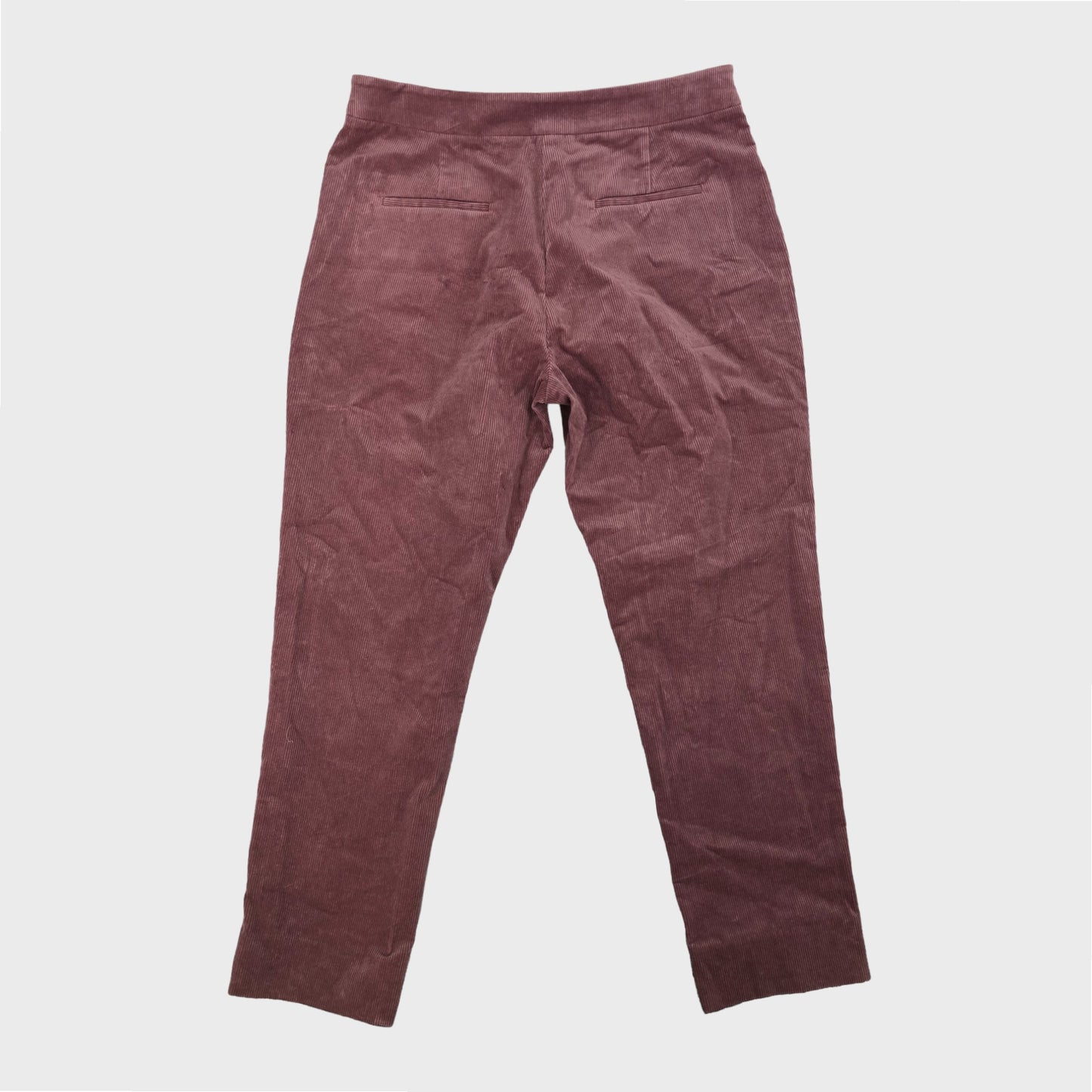 Blush Pink Branded Corduroy Trousers