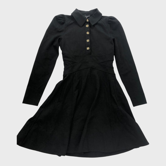 Branded Black Dress - UK8