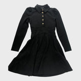 Branded Black Dress - UK8