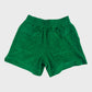 Branded Green Towelling Shorts - UK8