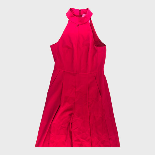 Branded Pink Halter Woven Jumpsuit - UK8