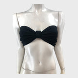 Branded Black Bandeau - UK8