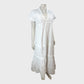 White Broderie Maxi Dress