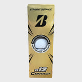 Bridgestone e12 Contact Golf Balls - Pack of Three