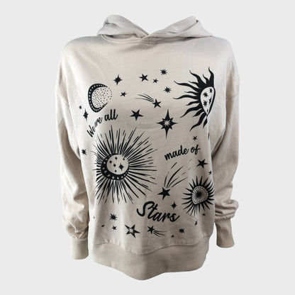 Cream 'We Are All Made Of Stars' Hoodie