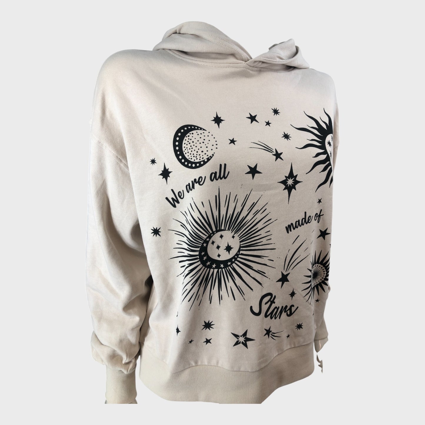 Cream 'We Are All Made Of Stars' Hoodie