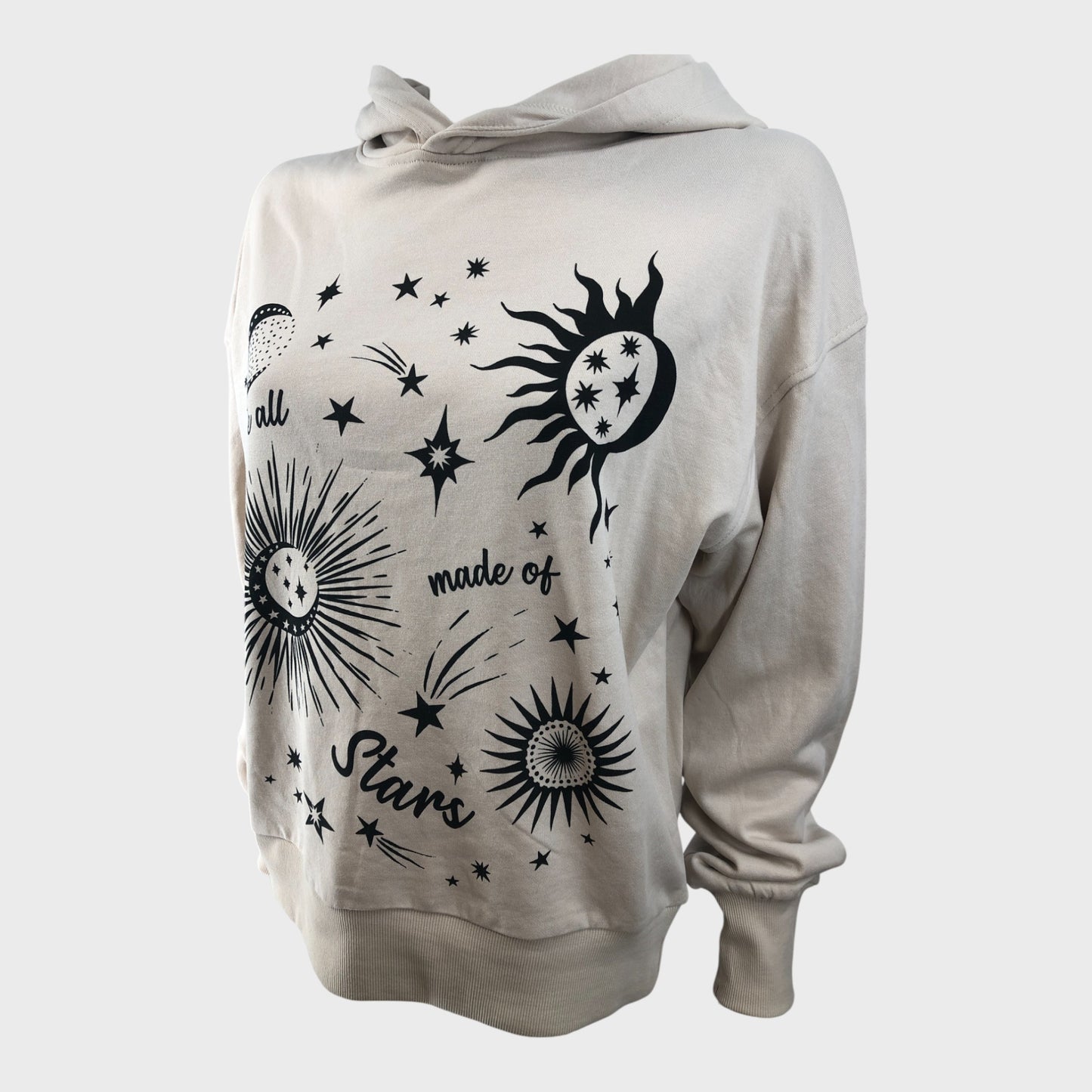 Cream 'We Are All Made Of Stars' Hoodie