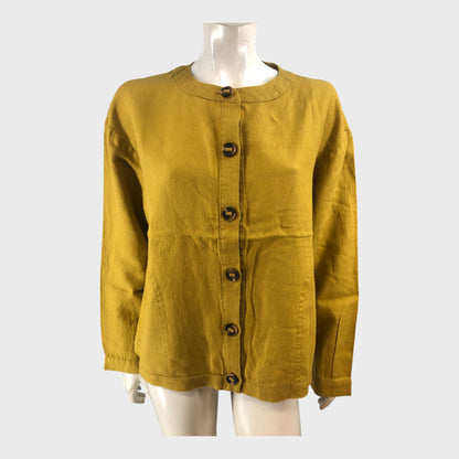 Branded Mid Chart Adele Linen Jacket