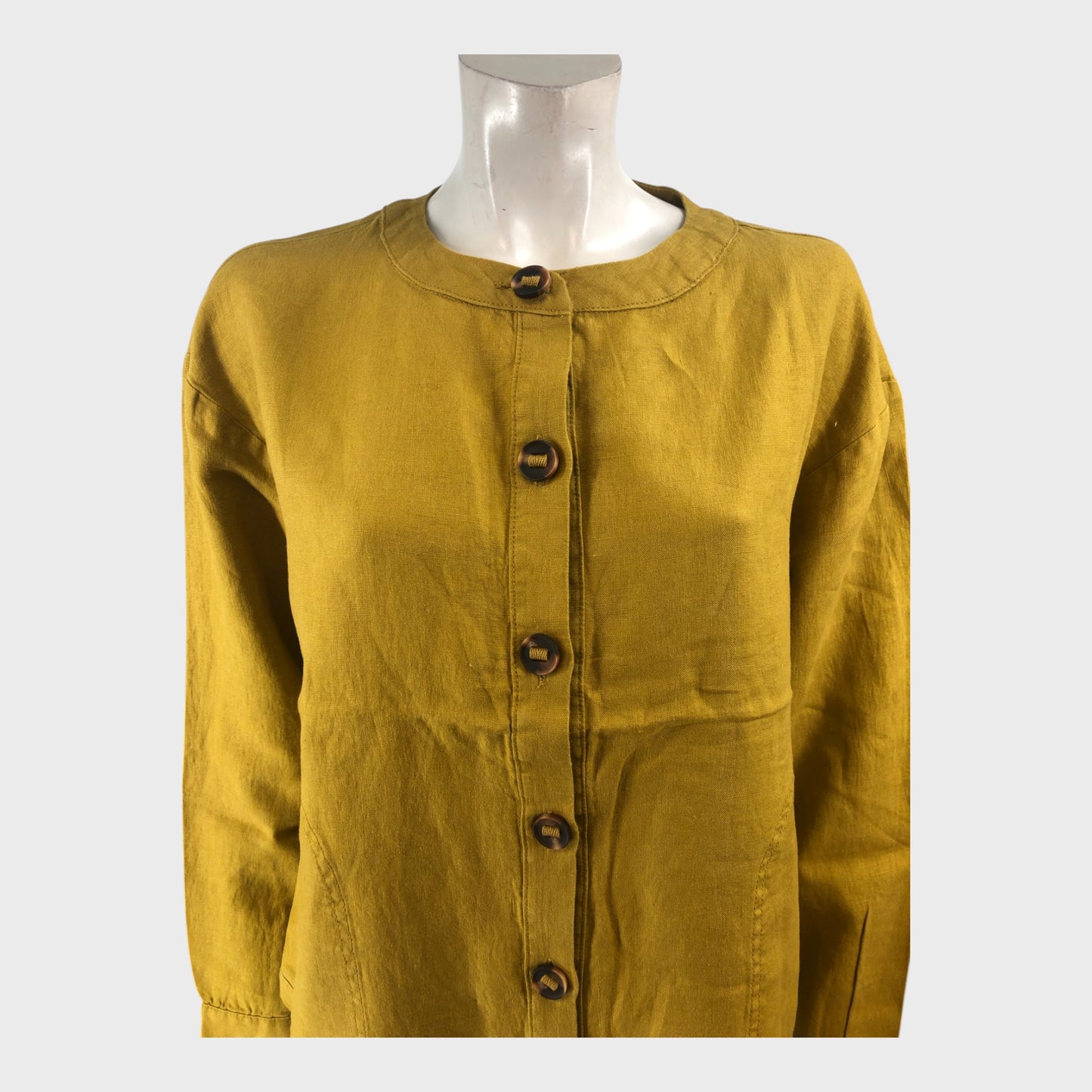 Branded Mid Chart Adele Linen Jacket