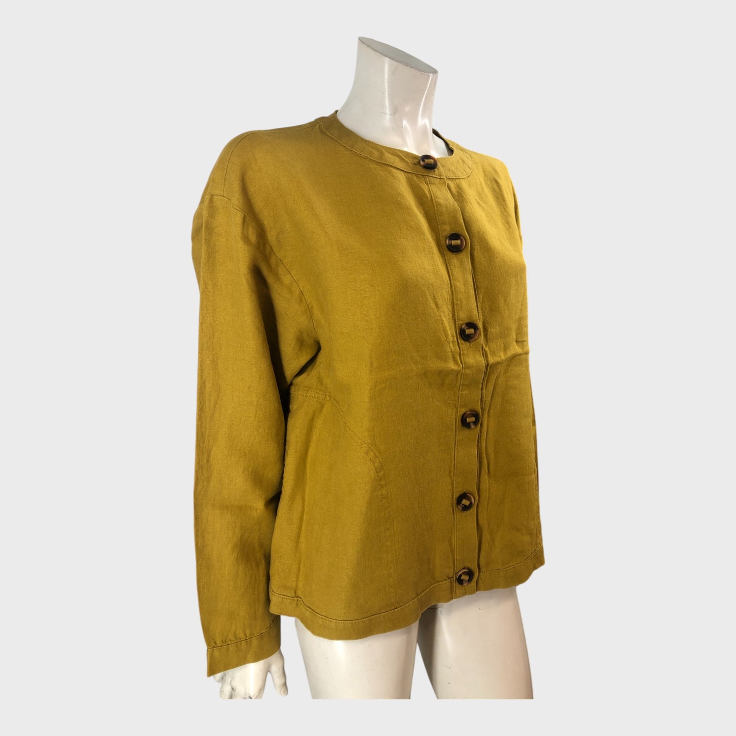 Branded Mid Chart Adele Linen Jacket