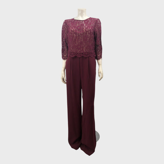 Jacques Vert Red Jumpsuit