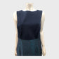 Jacques Vert Navy Polka Dot Dress