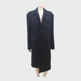 Austin Reed Black/Navy Check Coat