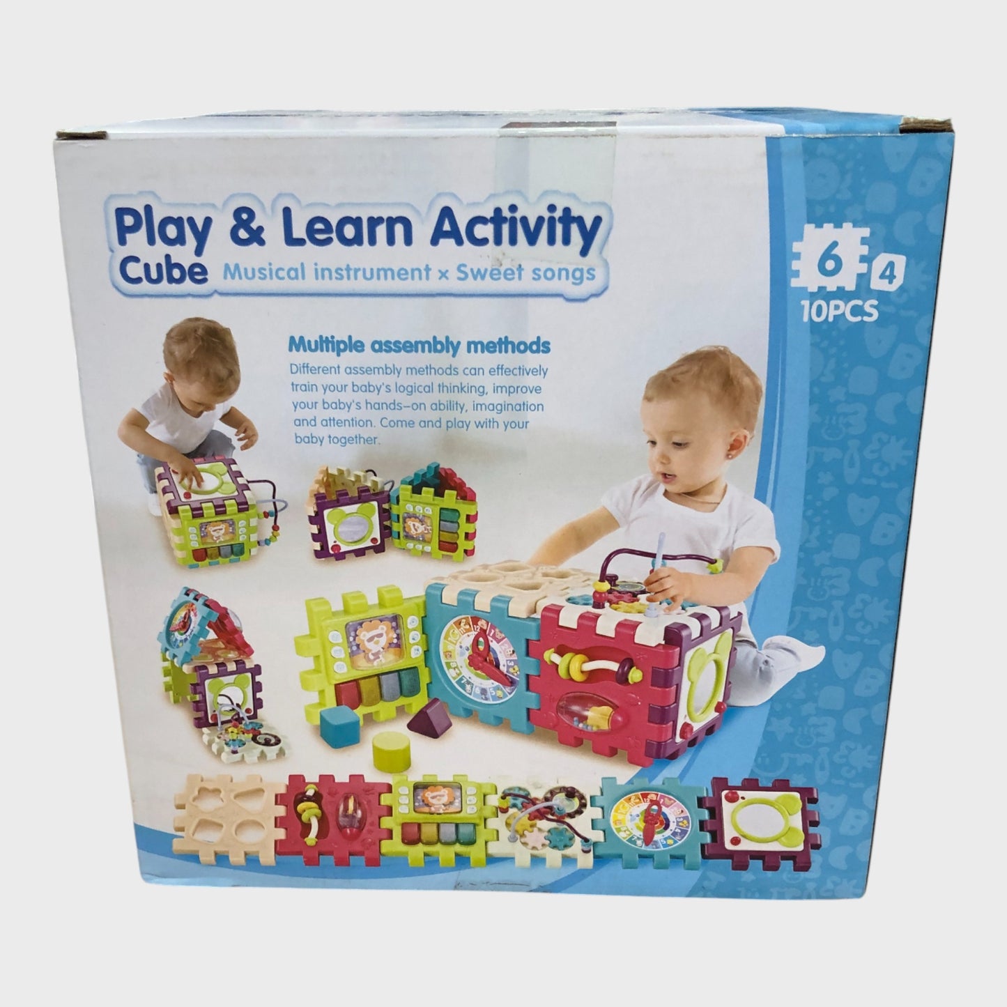 GOODWAY Play & Learn Activity Cube Musical Instrument 10M+ Educational Toy