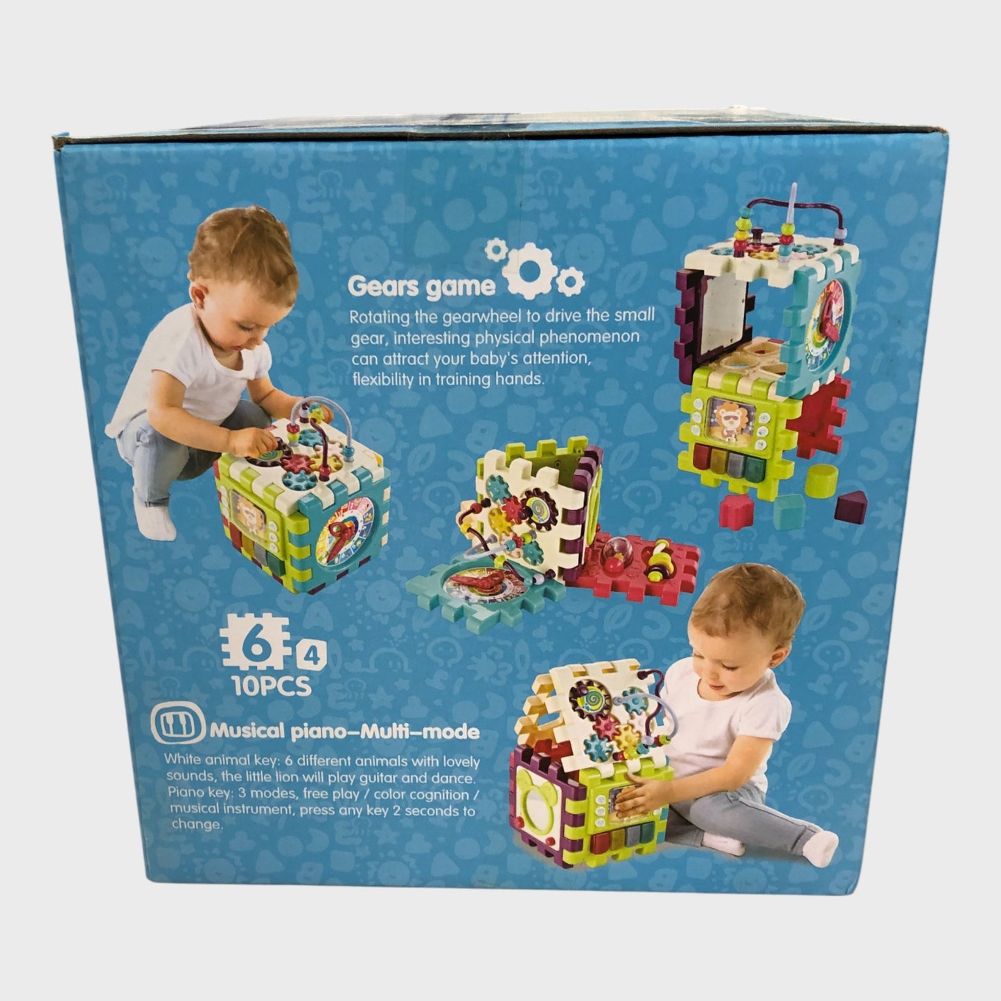 GOODWAY Play & Learn Activity Cube Musical Instrument 10M+ Educational Toy