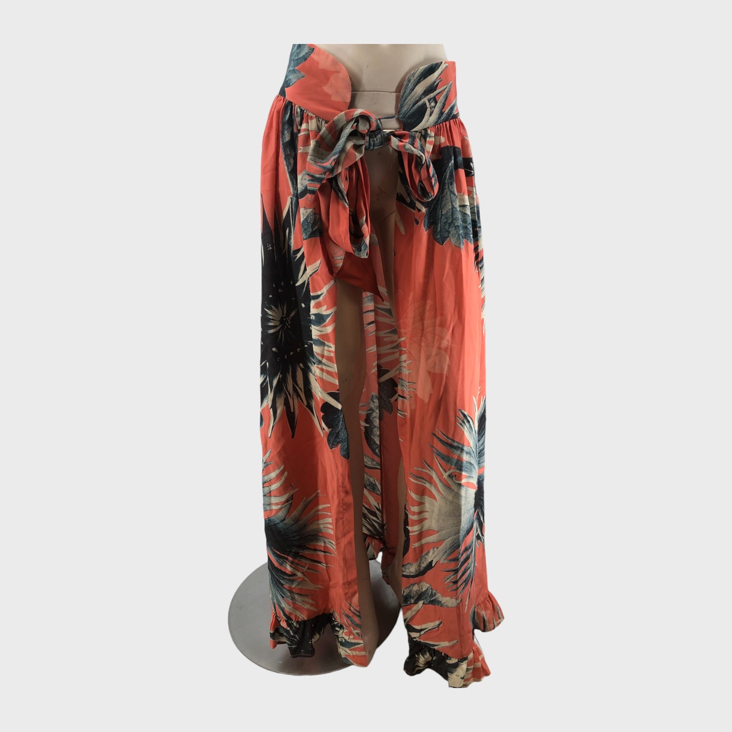 Coral Adriana Degreas Long Skirt