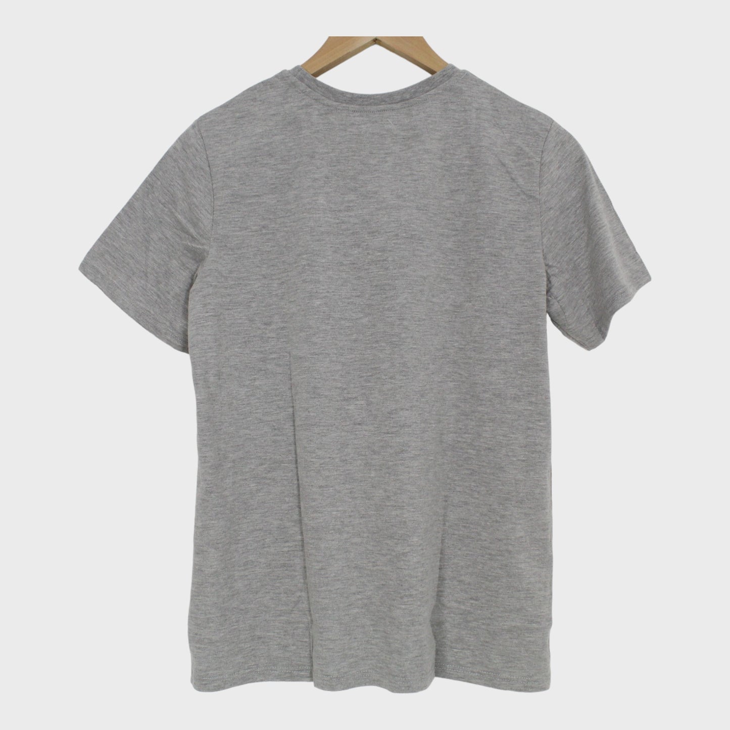 Grey Blue Camo Print T-Shirt
