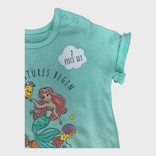 Disney The Little Mermaid Short Pyjama Set