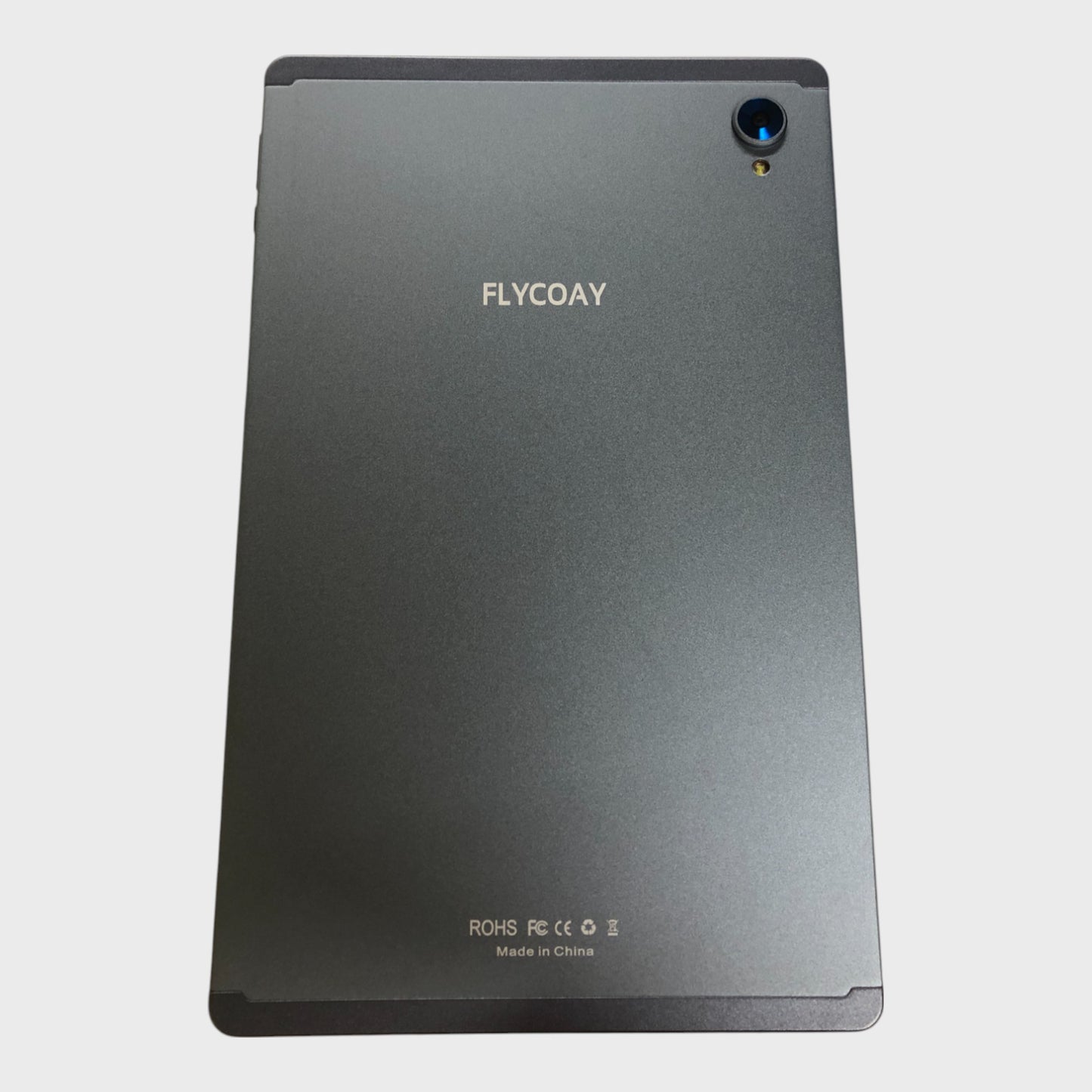 FLYCOAY Grey Tablet 10.4 Inch Wi-Fi Android 14 Bundle