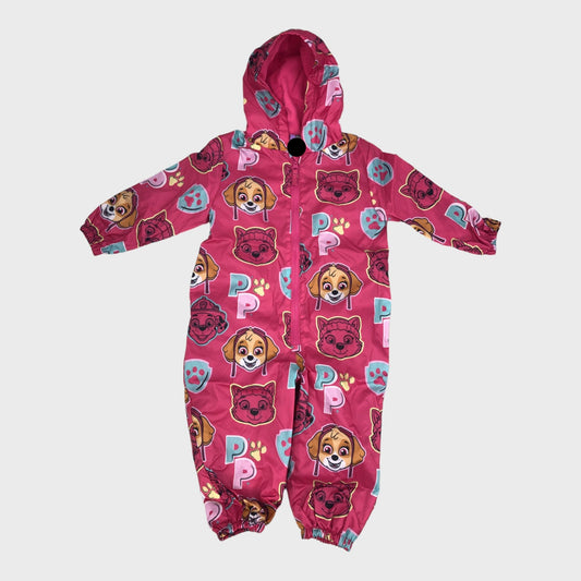 Pink Paw Patrol Puddlesuit - 2-3 Years