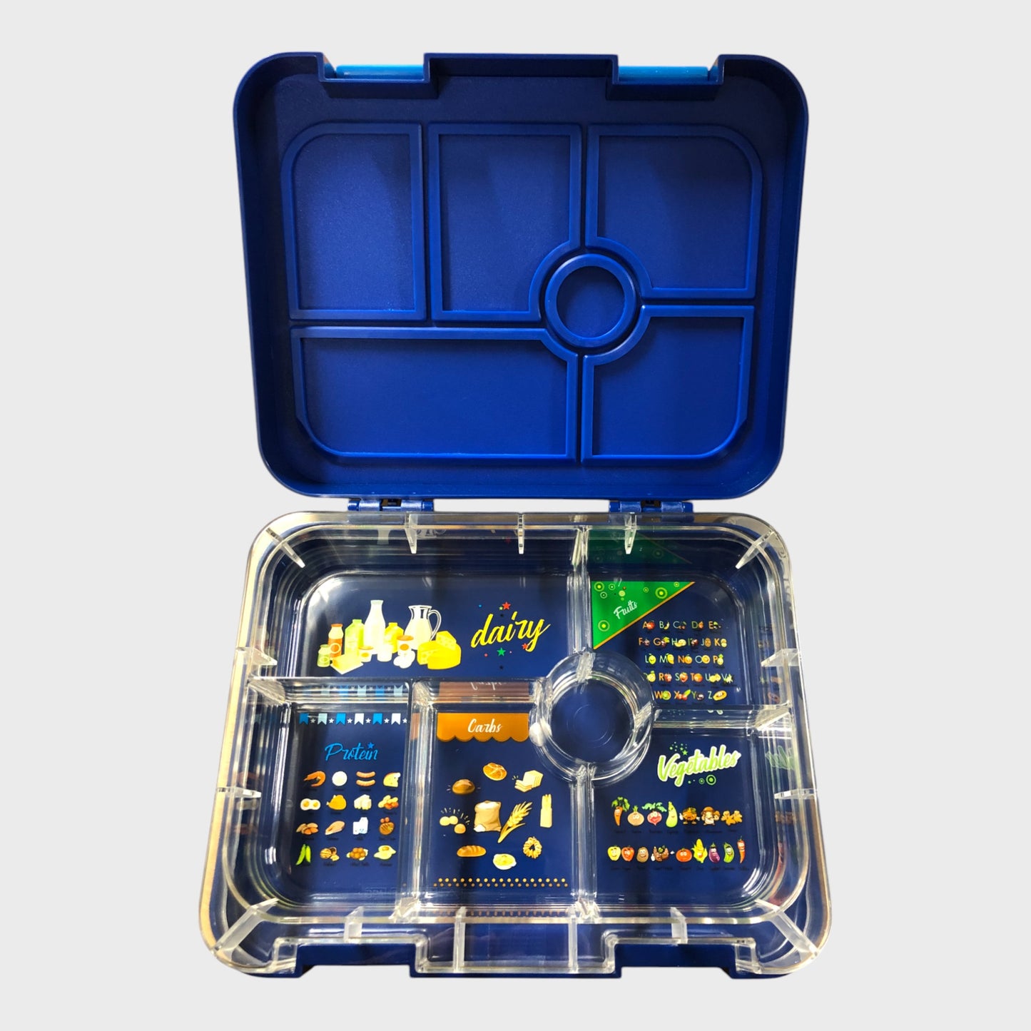 Citron Dark Blue Rocket Ship Bento Box