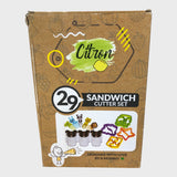 Citron Sandwich Cutter Set - 29 Pieces