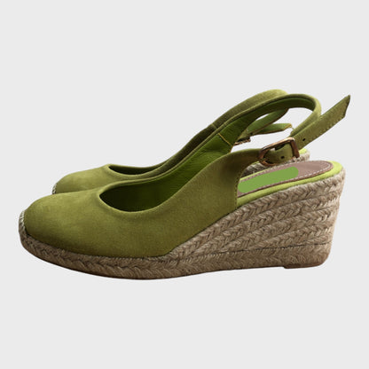 Olive Branded Espadrilles