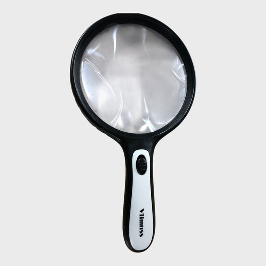 5X Handheld LED Light Magnifying Glass