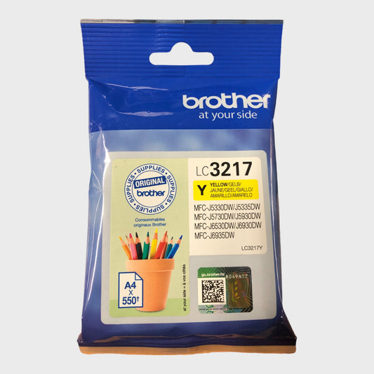 Brother At Your Side LC3217 Yellow Inkjet Cartridge