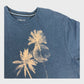 Branded Blue Palm Tree T-Shirt - Size Medium