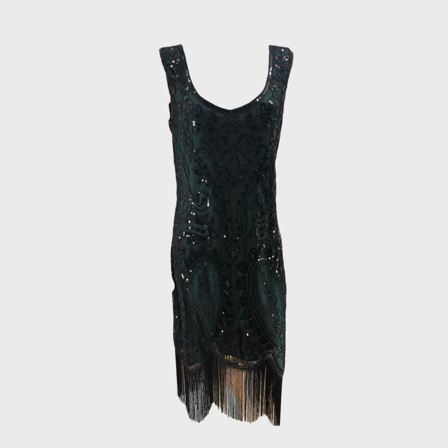 Gatsby 1920's Flapper Dress With Accessories