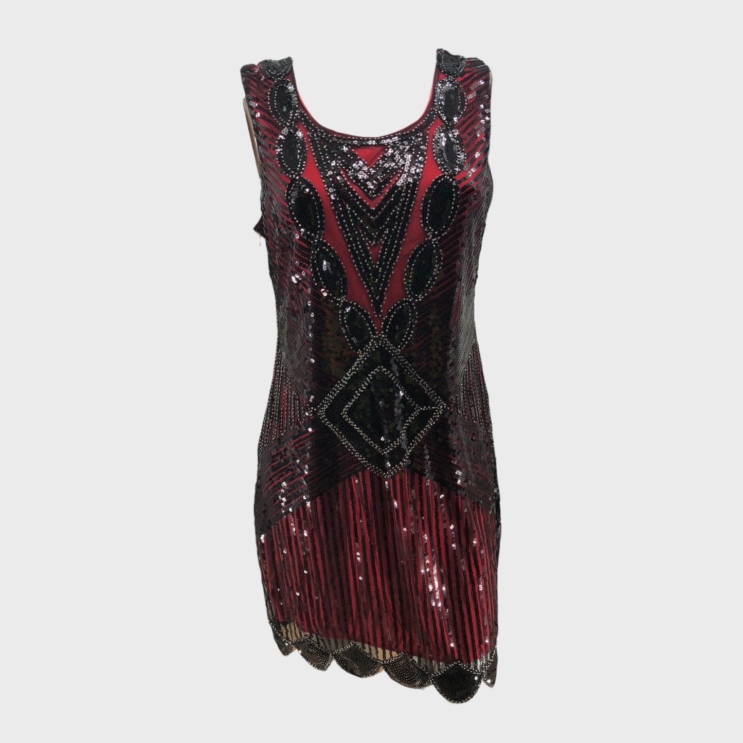 Gatsby 1920's Flapper Dress With Accessories