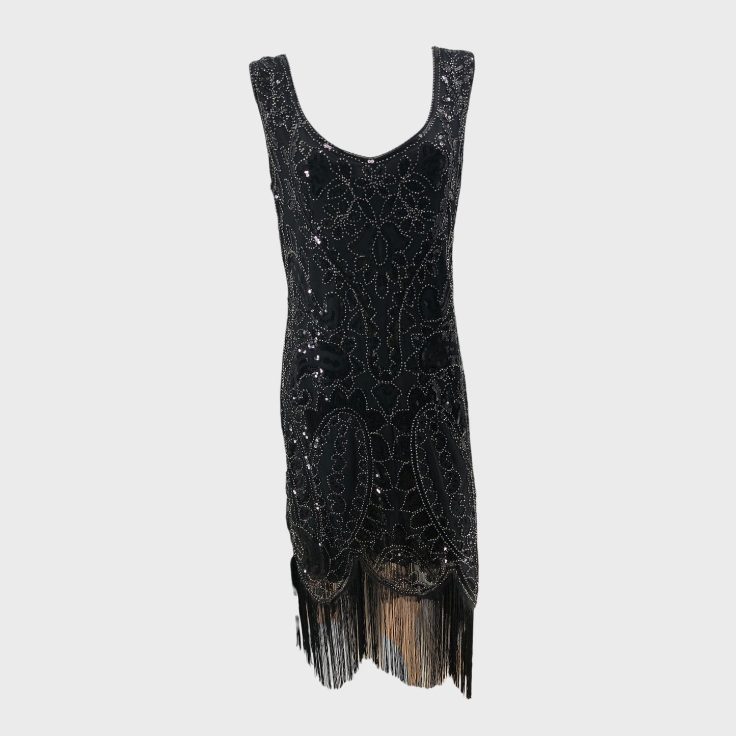 Gatsby 1920's Flapper Dress With Accessories