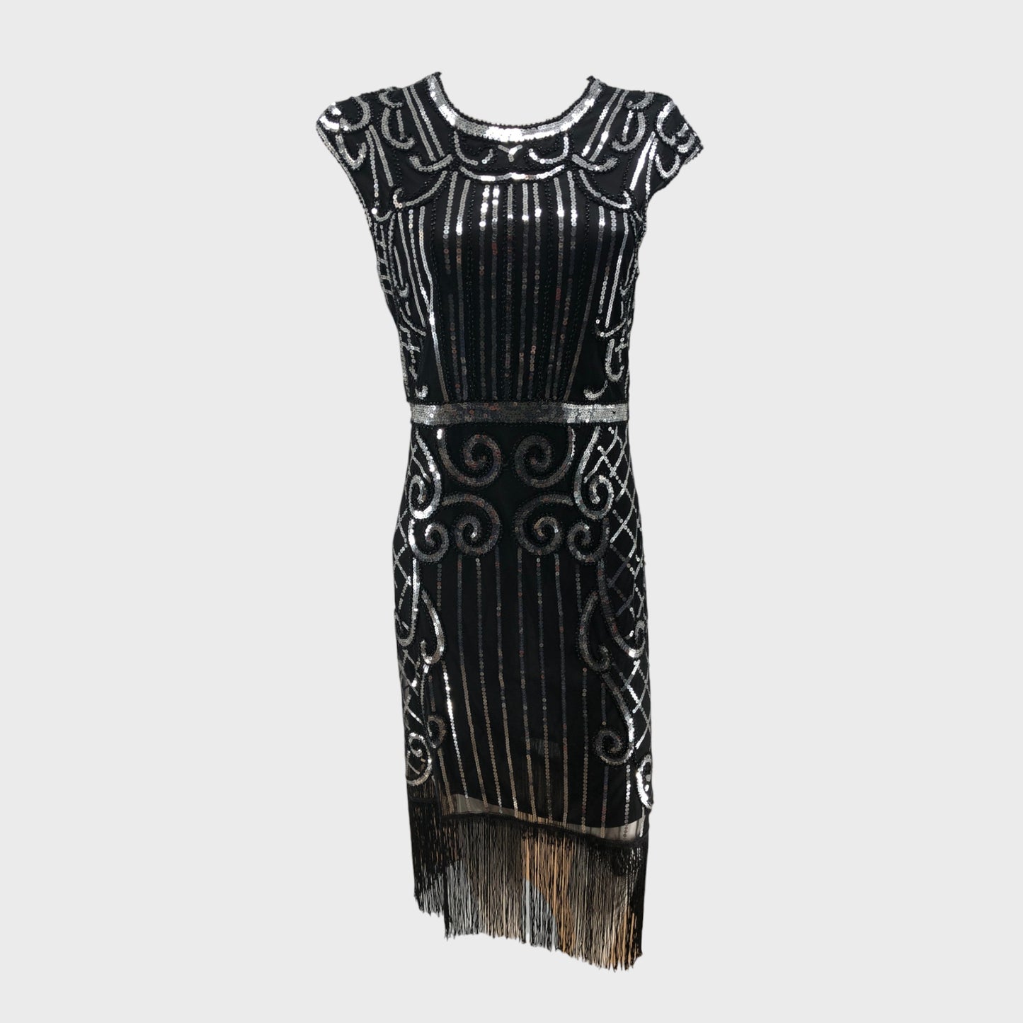 Gatsby 1920's Flapper Dress With Accessories