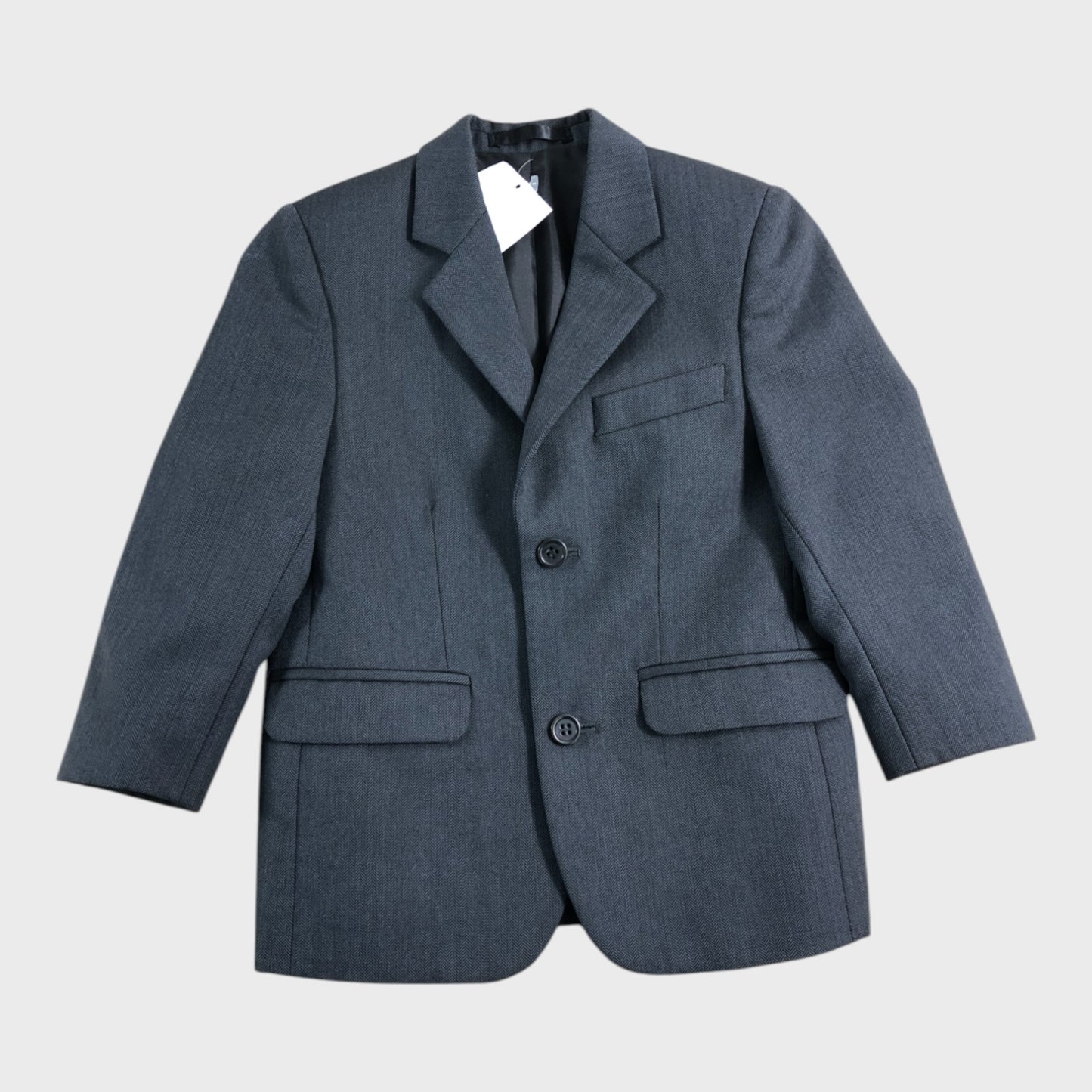 Charcoal Tailored Suit Jacket