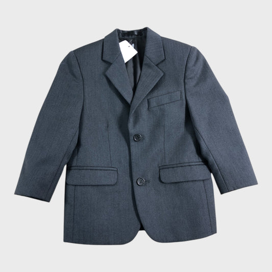 Charcoal Tailored Suit Jacket
