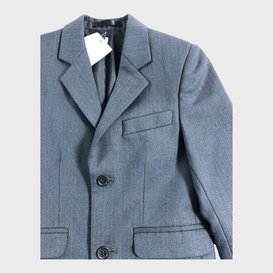 Charcoal Tailored Suit Jacket